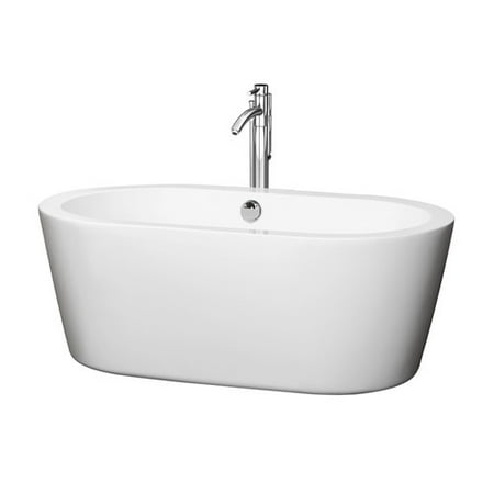 60 inch freestanding tub pedestal wyndham collection mermaid 60 inch freestanding bathtub in white with floor mounted faucet drain and 60 inch freestanding tub pedestal wyndham collection mermaid 60 inch freestanding bathtub in white with floor mounted faucet drain and
